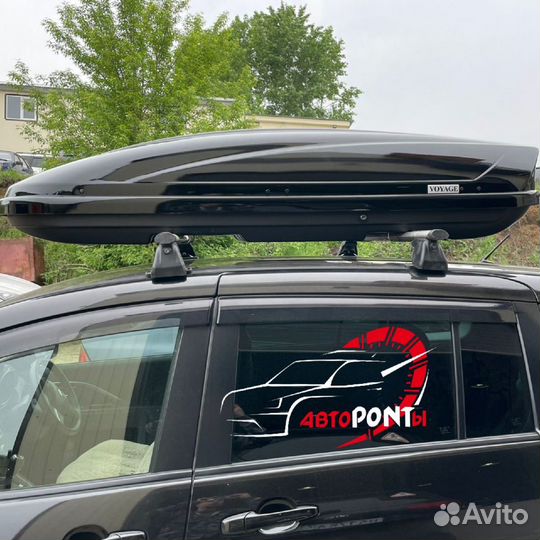 Бокс Вояж 520л двусторонний усиленный глянцевый