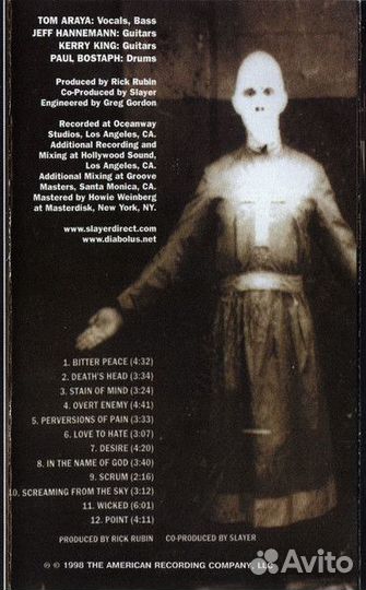 Slayer – Diabolus In Musica кассета