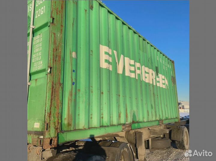 Контейнеры 20 футов с доставкой под ключ