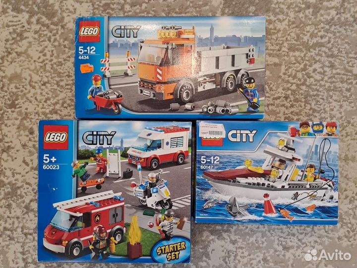 Lego city много наборов