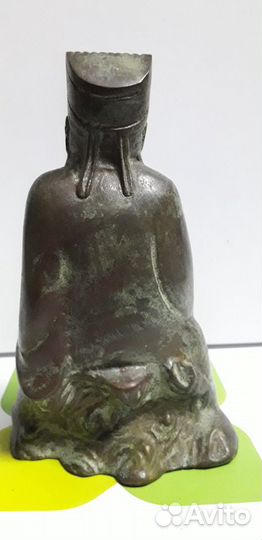 Бронзовая статуэтка лаоцзы