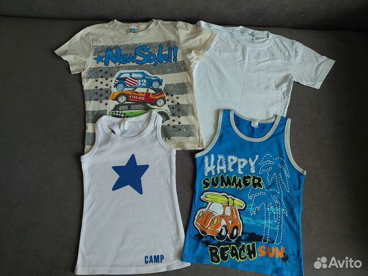 Футболки Gloria Jeans р 110, 12 шт