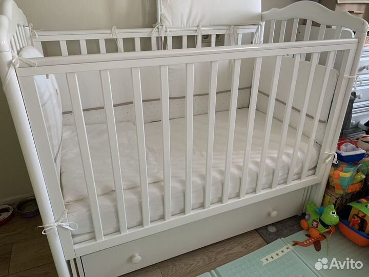 Бортики с постельным бельём Perina на 120*60