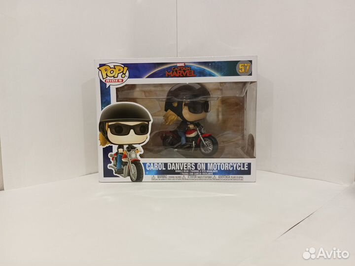 Funko POP Rides Captain Marvel Carol Danvers