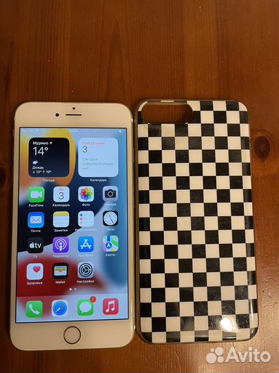 Телефон iPhone 6s plus gold 64 gb