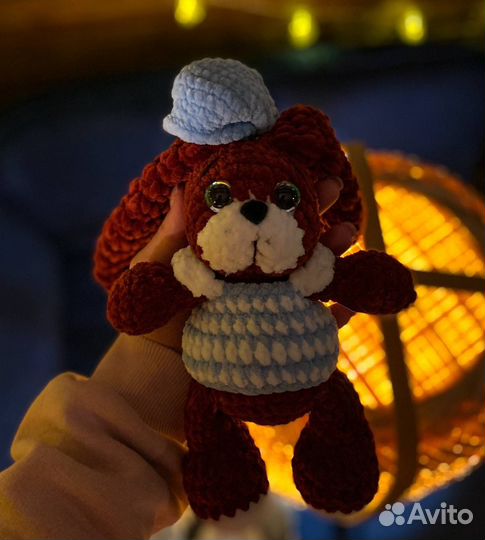 Плюшевая собачка