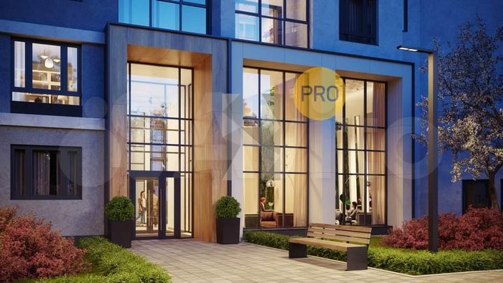 2-к. квартира, 53,5 м², 18/25 эт.