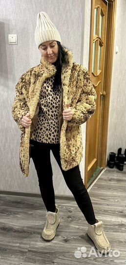Шуба натуральная овчинка