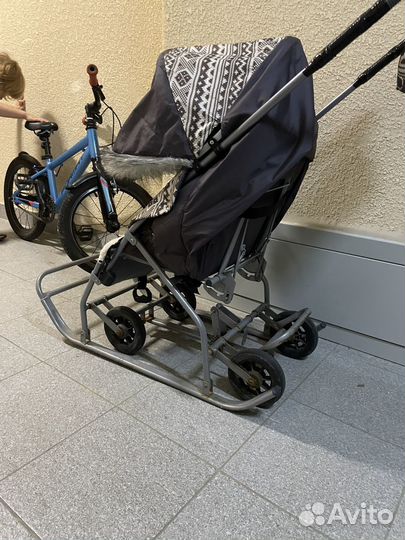 Коляска санки