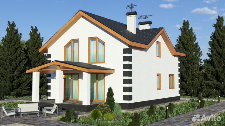 Альбом Проект дома - 169,94 м2