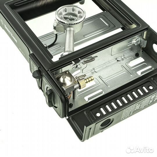 Плита настольная газовая с переходником Happy Home