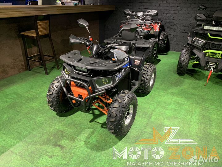 Квадроцикл Bison 125 Hunter armour PRO (черный)