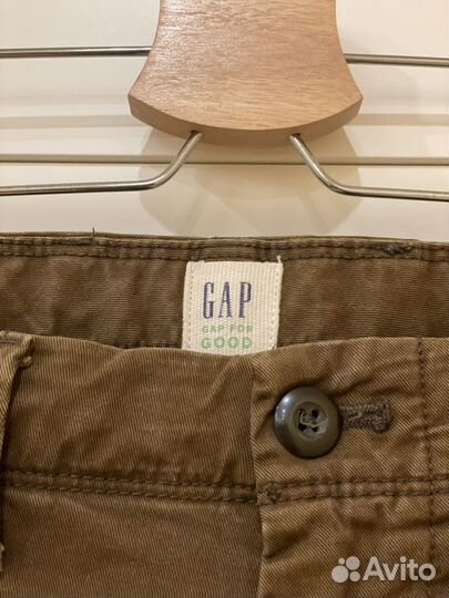 Брюки чинос Gap мужские коричневые