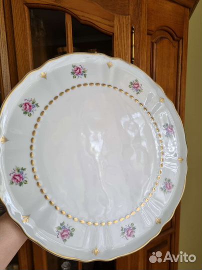 Тортница на ножке Чехия 28см