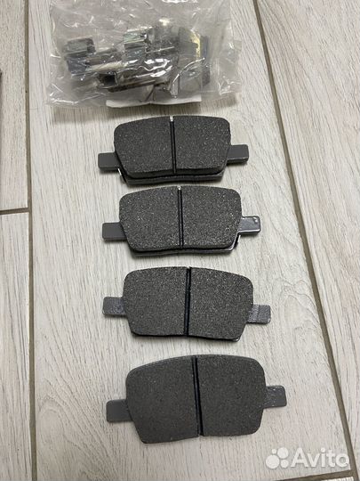 Колодки задние