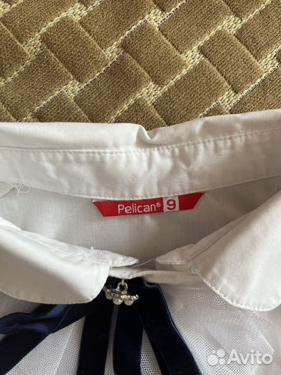 Блузка белая для девочек