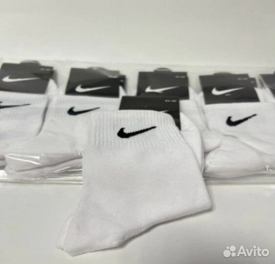 Носки nike новые 10 пар