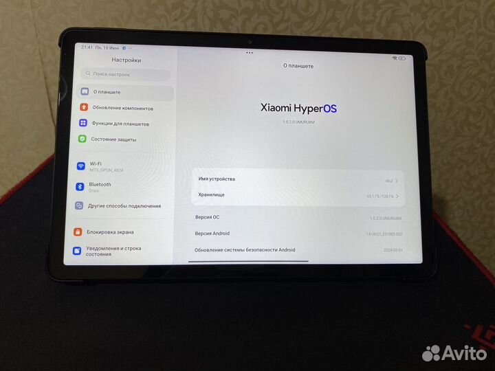 Xiaomi redmi pad se 6 128gb graphite gray