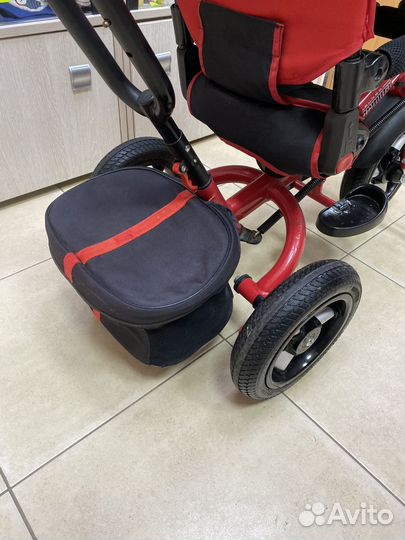 Велосипед-коляска с надувными колесами