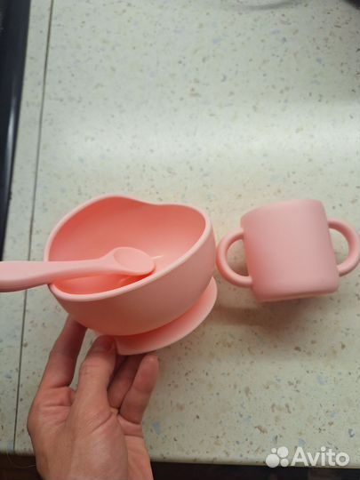 Набор детской посуды для кормления
