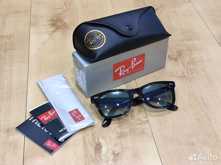 Новые очки Ray Ban Wayfarer RB 2140, оригинал