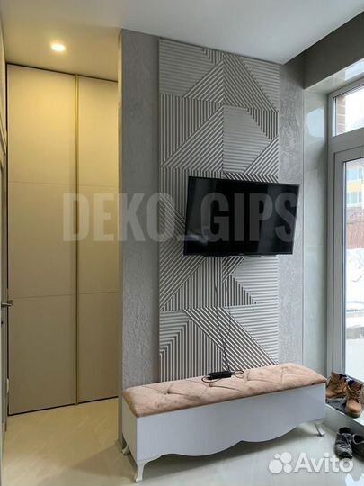 3d гипсовые панели