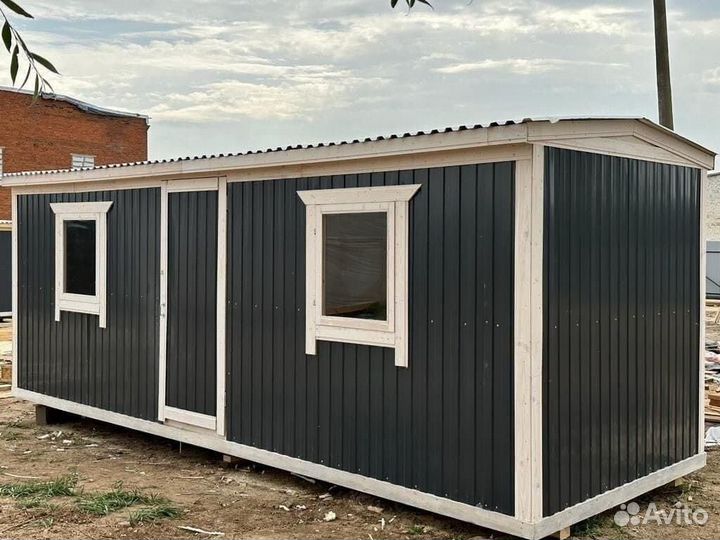 Бытовка металлическая, вагон строительный
