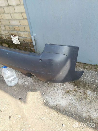 Бампер задний ауди алроуд