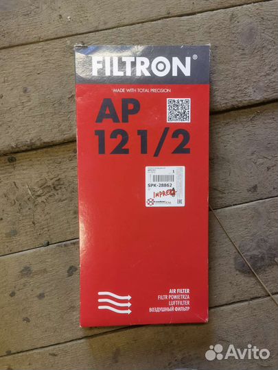Воздушный фильтр Filtron AP1212 Subaru Impreza