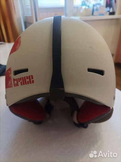 Шлем горнолыжный детский RED