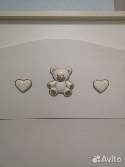 Детская кровать с комодом