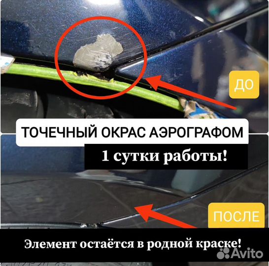 Локальная точечная покраска авто аэpогрaфoм