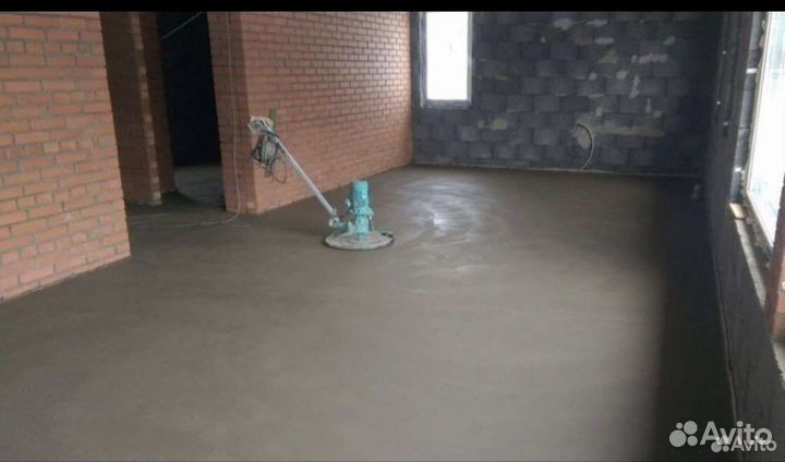 Стяжка Пола Штукатурка Стен