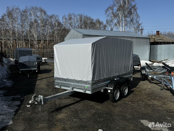 Прицеп 2 оси 3,0х1,5 усиленный