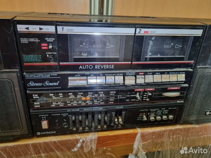 Магнитола hitachi TRK W555W