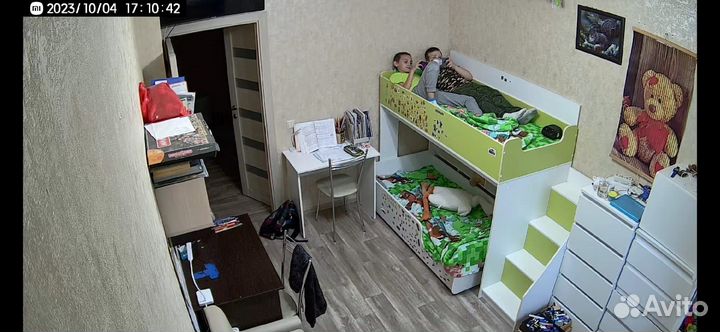 Детская двухярусная кровать