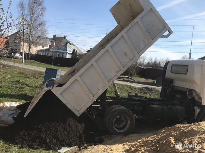 Чернозем с доставкой на мини самосвале