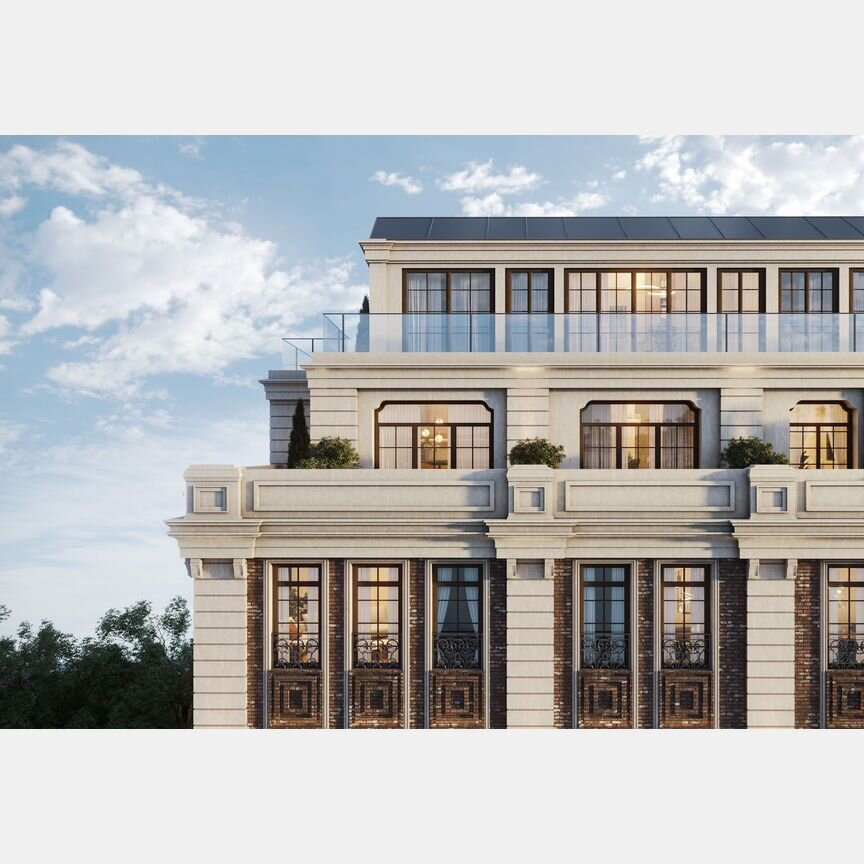 1-к. квартира, 58,3 м², 3/6 эт.