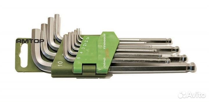 Дело техники 562101 Набор шестигранных ключей (10