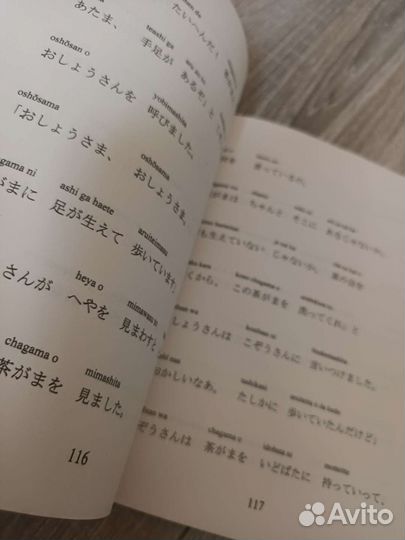 Книга на японском со словарем