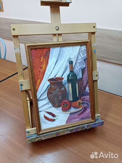 Картина художника, натюрморт 21х29