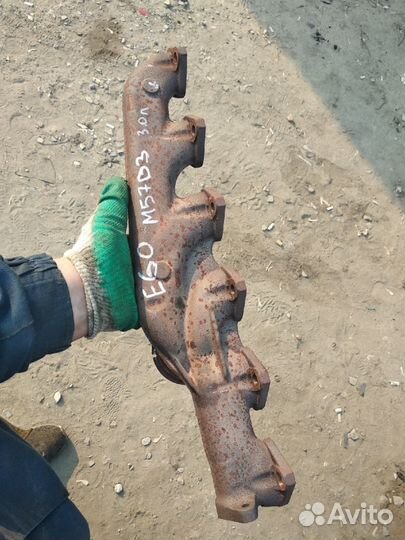 BMW E60 M57 выпускной коллектор