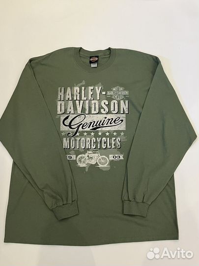 Лонг новый Harley Davidson 2XL мужской оригинал