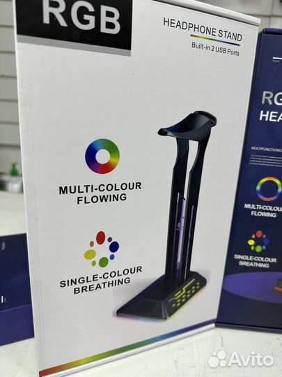 Headphone Stand подставка для наушников +2 usb