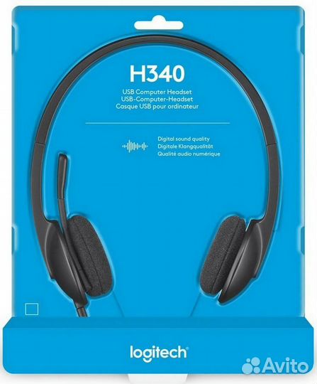 Наушники Logitech H340