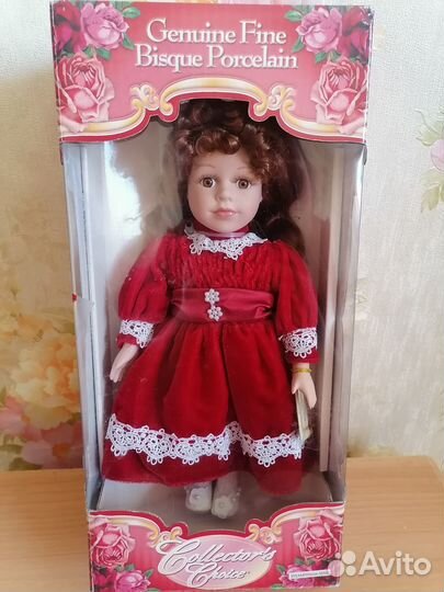 Кукла Джени Фаин Genuine fine Bisque Porcelain