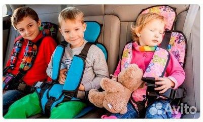 Детское безкаркасное автокресло 9 до 36 кг