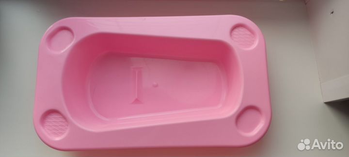 Кукольная коляска и ванночка