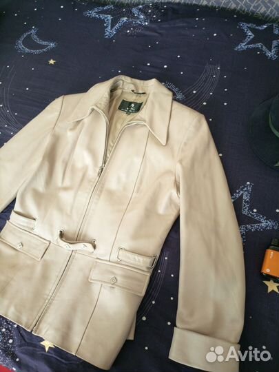 Куртка кожаная женская 46 48