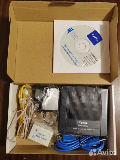 Модем zyxel adsl2+